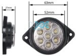 Led Marker Lamp Clear 4Leds 10-30V
