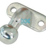 Goose Neck Ball Silver Long