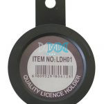 Licence Disc Holder Plastic Black