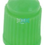 100 Green Valve Caps