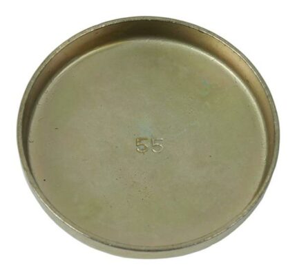 Zinc Plated Welch Plug - Size: 55mm