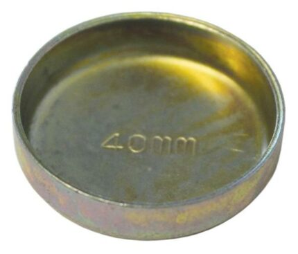 Zinc Plated Welch Plug - Size: 40mm