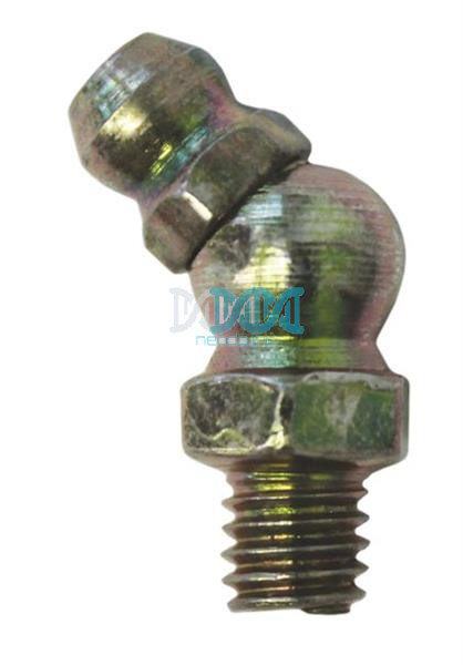 45 Degree Grease Nipple - Size: 6mm