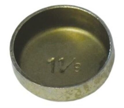 Welsch Plug 1.3/4 Zinc Plate 44.45mm