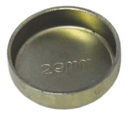 Zinc Plated Welch Plug - Size: 29mm