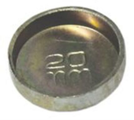 Zinc Plated Welch Plug- Size: 20mm