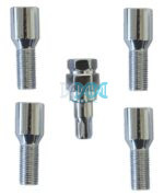 Lock/Wheel Bolt14X1.5/A/Cap/Sp