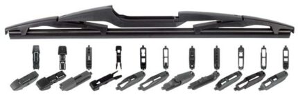 Wiper Blade Rear 12 Universal 11 Adapator