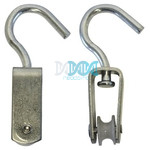 Single Pulley 15mm Galvanized With Nylon Wheel