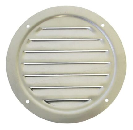 Round Louvered Vent 125mm 316 Stanless Steel