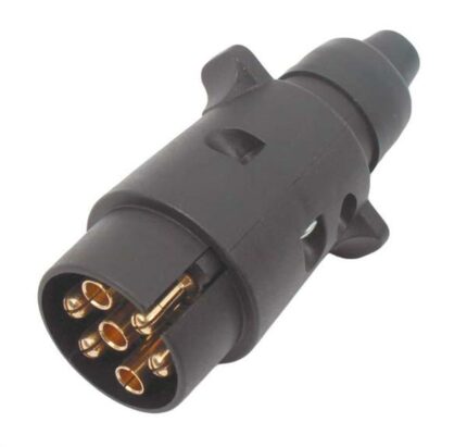 Trailer Plug Plastic 7P Slinder Card