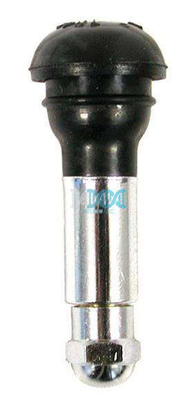 Chrome Tyre Valve Stem - Size: 38mm -100 Pieces