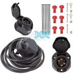 Pre-Wired 7P Pvc Socket Wired With Access.