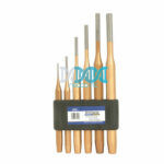 Punch Set 6 Piece Chrome Vanadium With Plastic Powder Coat